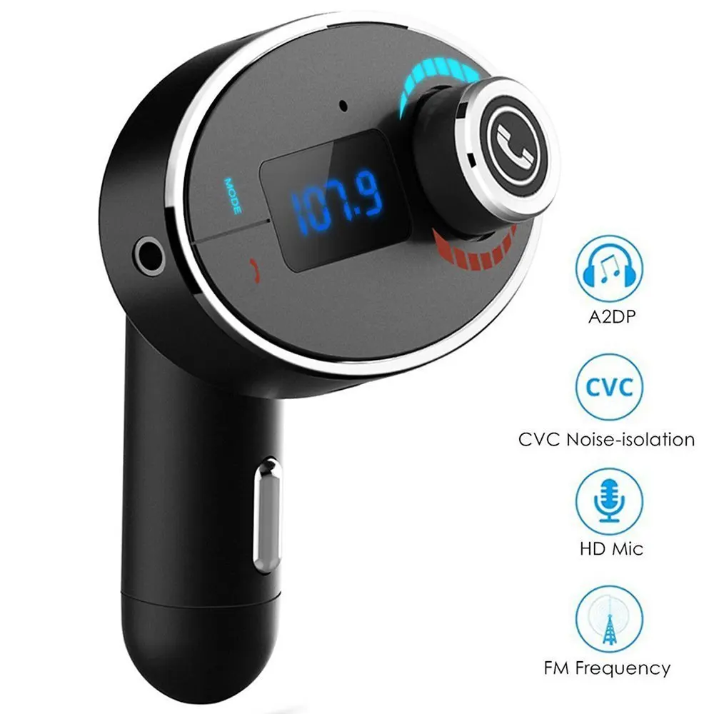 Автомобильный fm-передатчик BT-C1 громкой связи беспроводной Bluetooth LCD MP3-плеер