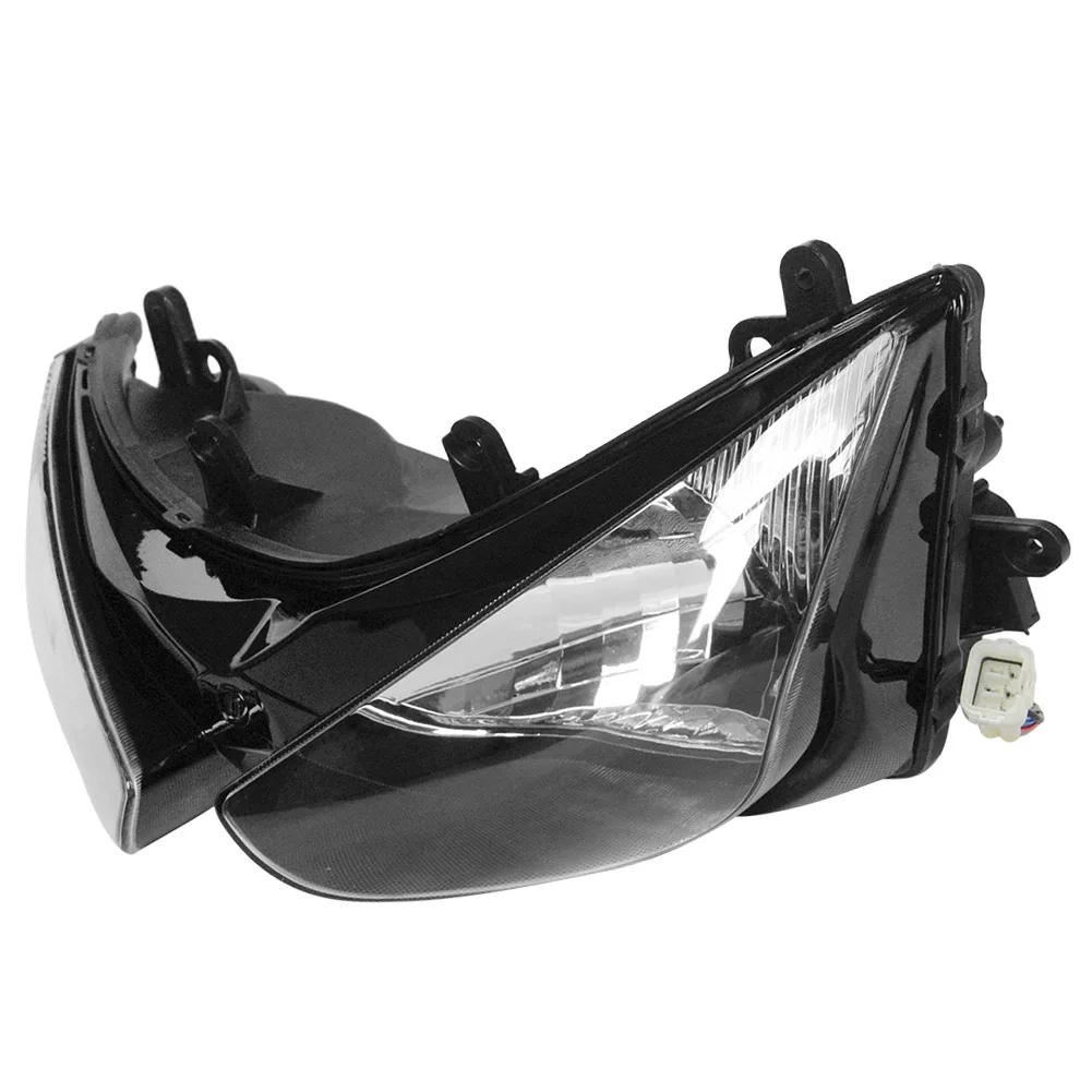 ZX6R передняя фара мотоцикла для Kawasaki Ninja 2005 2006 ZX-6R ABS Прозрачная крышка объектива