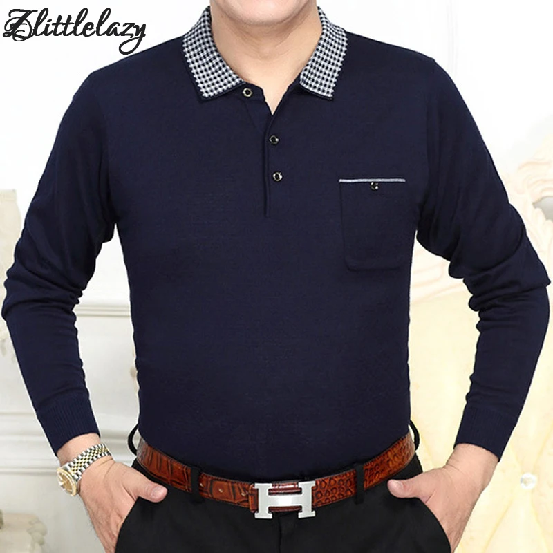 2019 новый бренд с длинным рукавом Фитнес рубашка поло для мужчин camisa masculino
