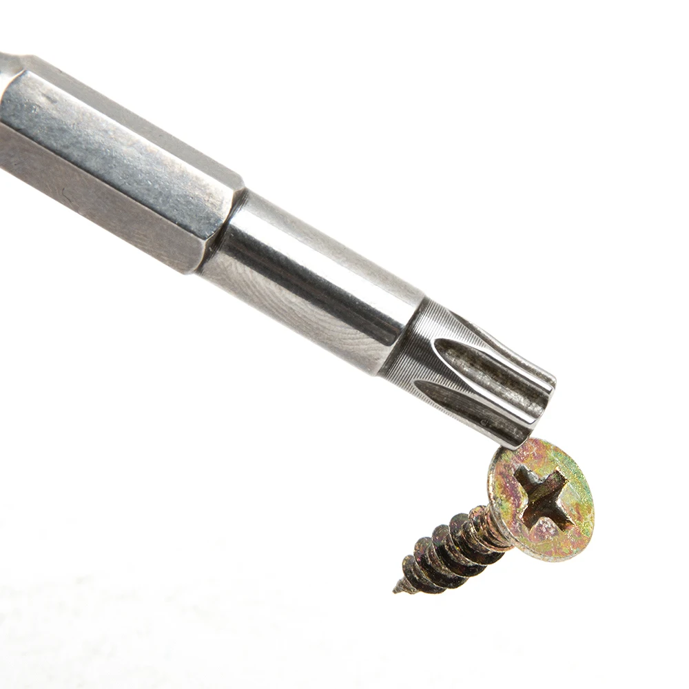 12 шт шестигранный Torx сверлильные головки Набор отвёрток с режущей кромкой 50 мм S2 Сталь Отвертка Набор отверток магнитного ручные инструменты