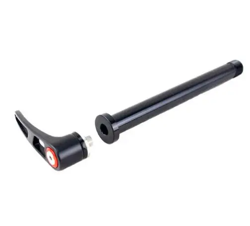 Красный 15X110 Передняя через ось шампур для RockShox передняя вилка MTB велосипед сплав ось для горного велосипеда 15X110 мм Maxle подключаемый - Цвет: Красный