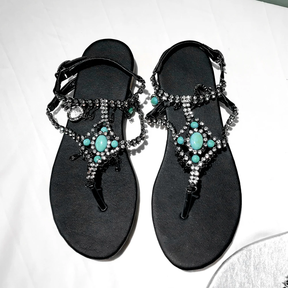 Женские сандалии с открытым носком FOREADA серебристые шлепанцы на плоской подошве