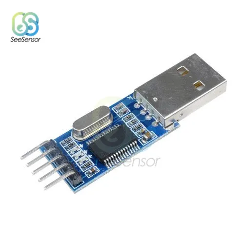 USB в RS232 ttl конвертер адаптер загрузки платы модуль PL2303 PL2303HXA преобразования последовательный кабель с гибкой крышкой 4 булавки кабель - Цвет: Single Board