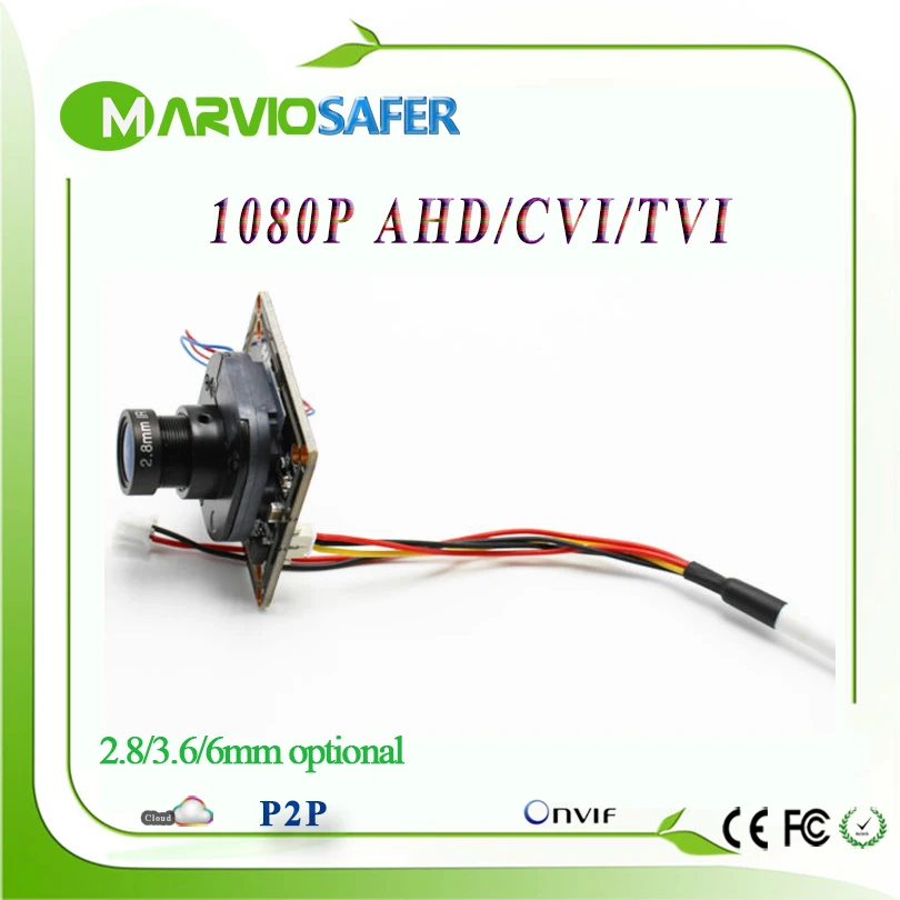 2mp 1080 P Full HD CCTV AHD-h/AHD/TVI/CVI Линзы для камер доска 2400tvl Разрешение обновления CCD /CMOS