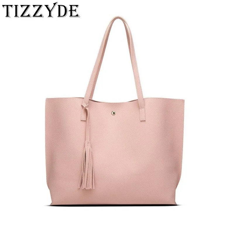 

Новинка 2019, модная женская однотонная сумка на плечо большой вместимости в европейском и американском стиле