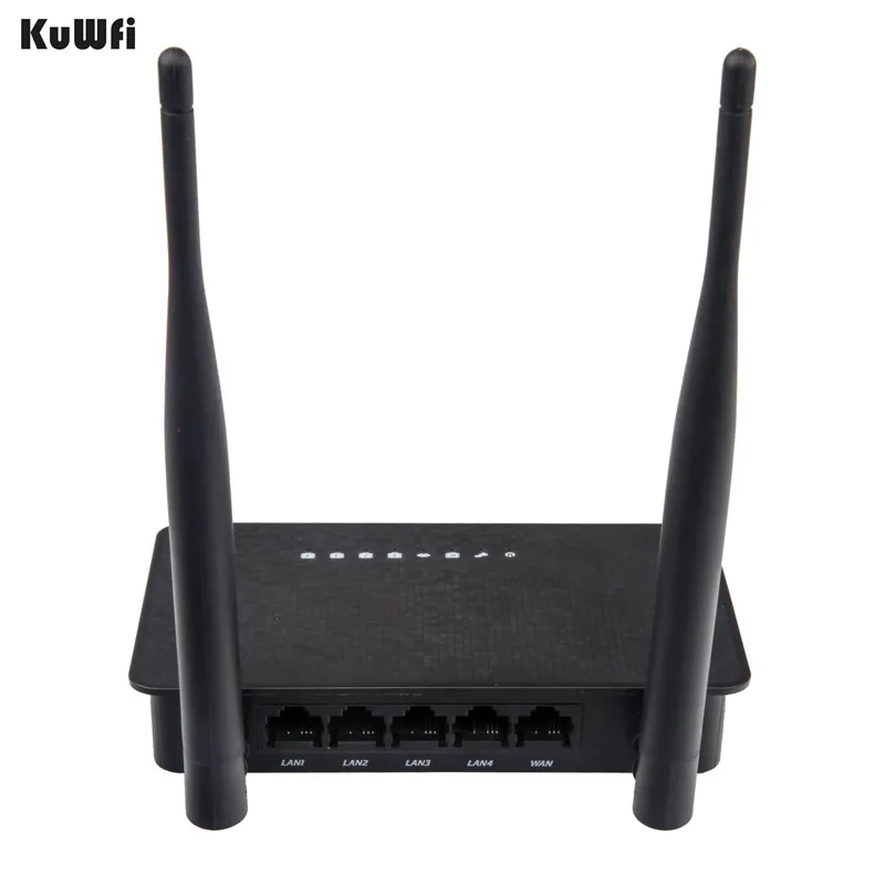 KuWFi Wifi роутер 300 Мбит/с беспроводной Wifi ретранслятор беспроводной удлинитель 2,4 ГГц умный Wifi роутер MT7628KN чипсет с антенной 2 шт