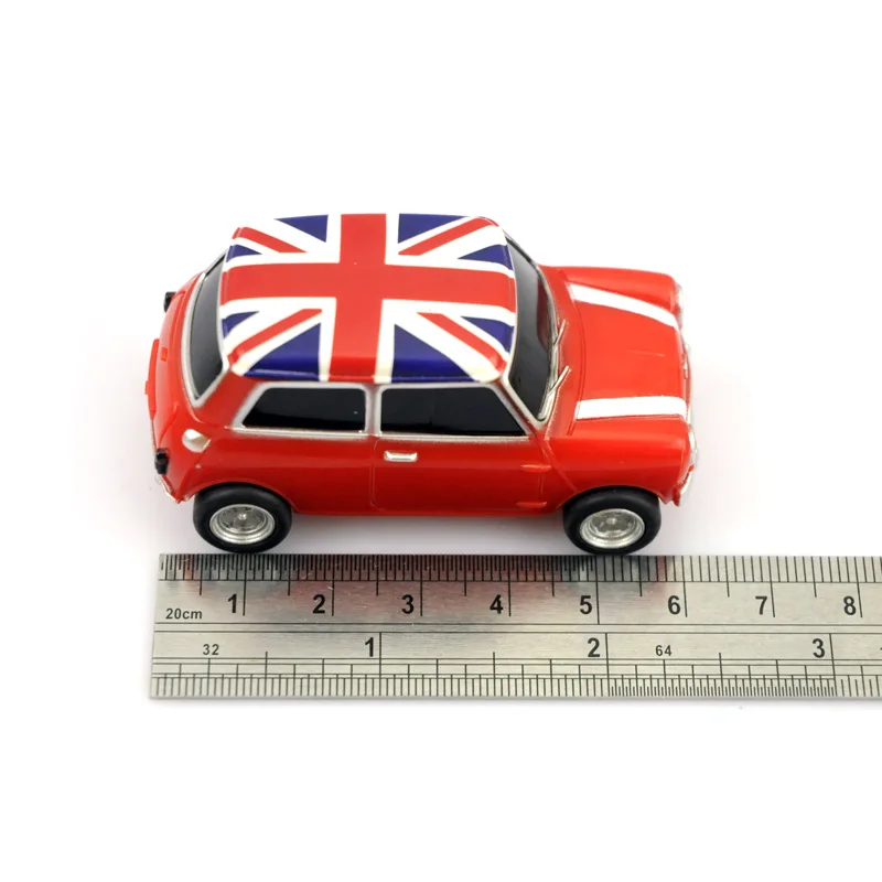 Автомобильная имитация 128 ГБ USB мини креативная медная модель автомобиля usb 2 0