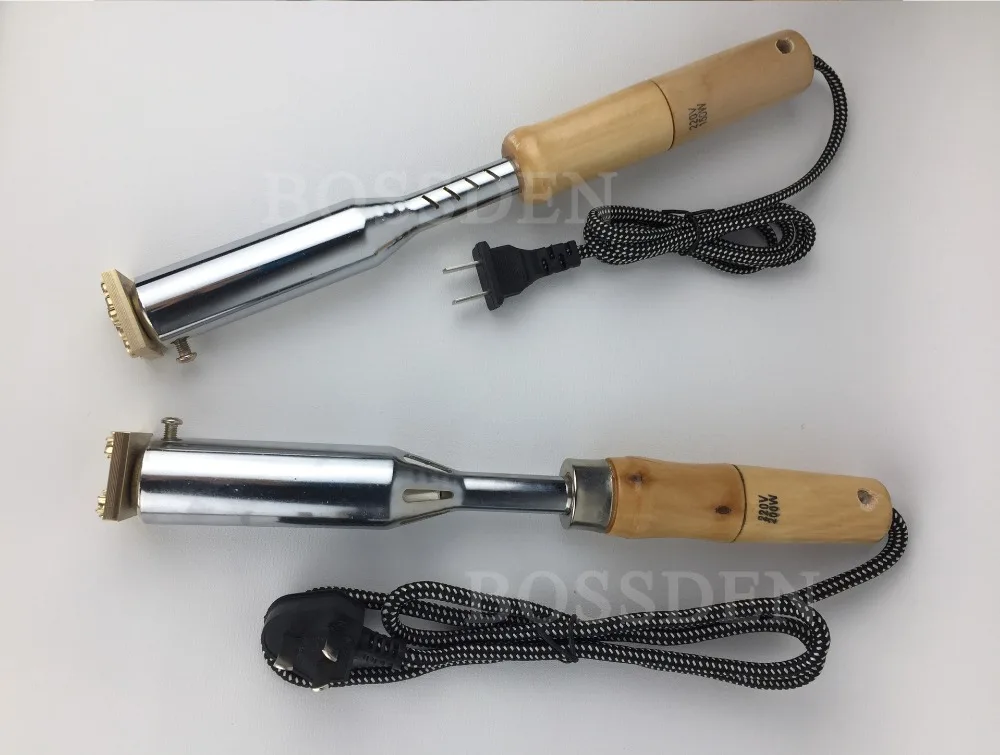 BOSSDEN 300W Wood Bronzing Tool Logo Copper Mold Emboss Heat Press Printing Electric Soldering Iron Brass Brand on Cake Meat | Инструменты