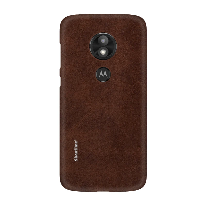 Хит продаж роскошный Винтажный чехол из искусственной кожи для Motorola Moto G7