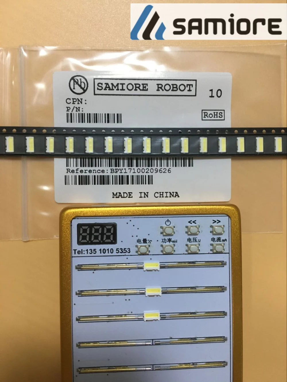 SAMSUNG LED подсветка Edge серии TS732A 3V 7032 SPBWH1732S2LVD1BIB 150 шт. прикольное белое ТВ