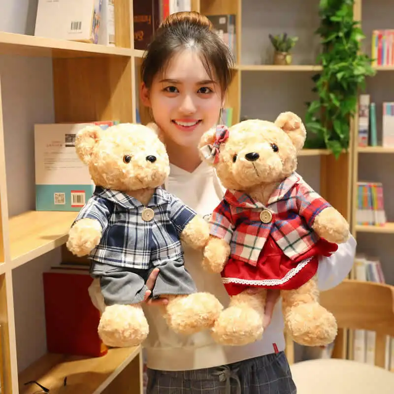 Teddy bear plush toy doll cute exquisite children gift Christmas | Игрушки и хобби