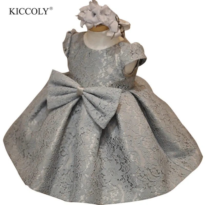 Infant Baby Clothes Gray Lace Bow Newborn Baptism Dress For Baby Girls Party Christening Dresses 1 Year Birthday Infant Outfits
Infant Baby Clothes Gray Lace Bow Newborn Baptism Dress For Baby Girls Party Christening Dresses 1 Year Birthday Infant Outfits