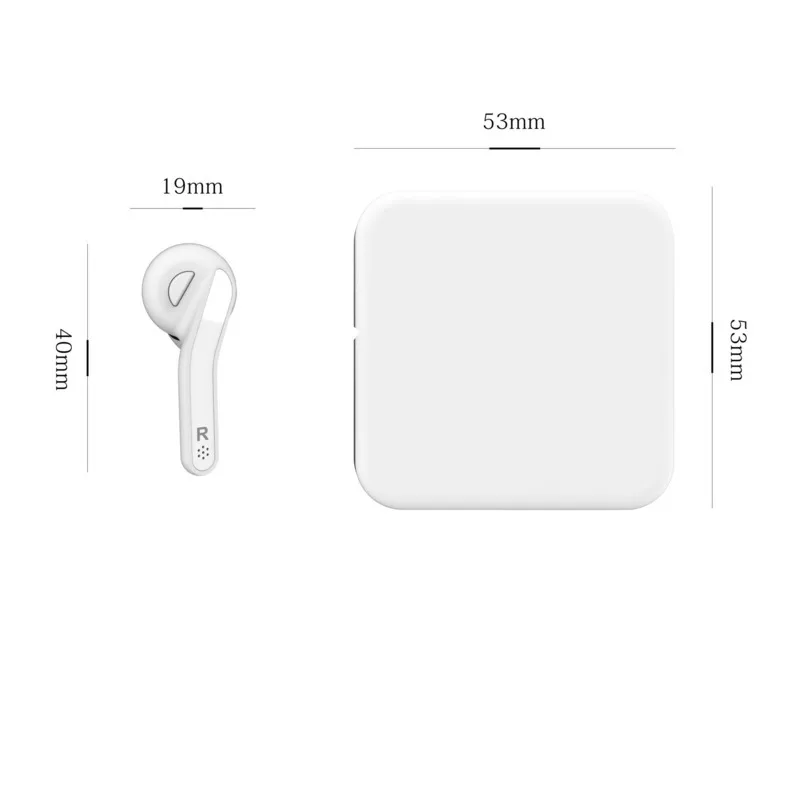 5.0 Really Wireless Sports Waterproof Bluetooth Headset Tws Bring Charge Warehouse Stereo Music Earbud Earphonet With Mic Eh* |