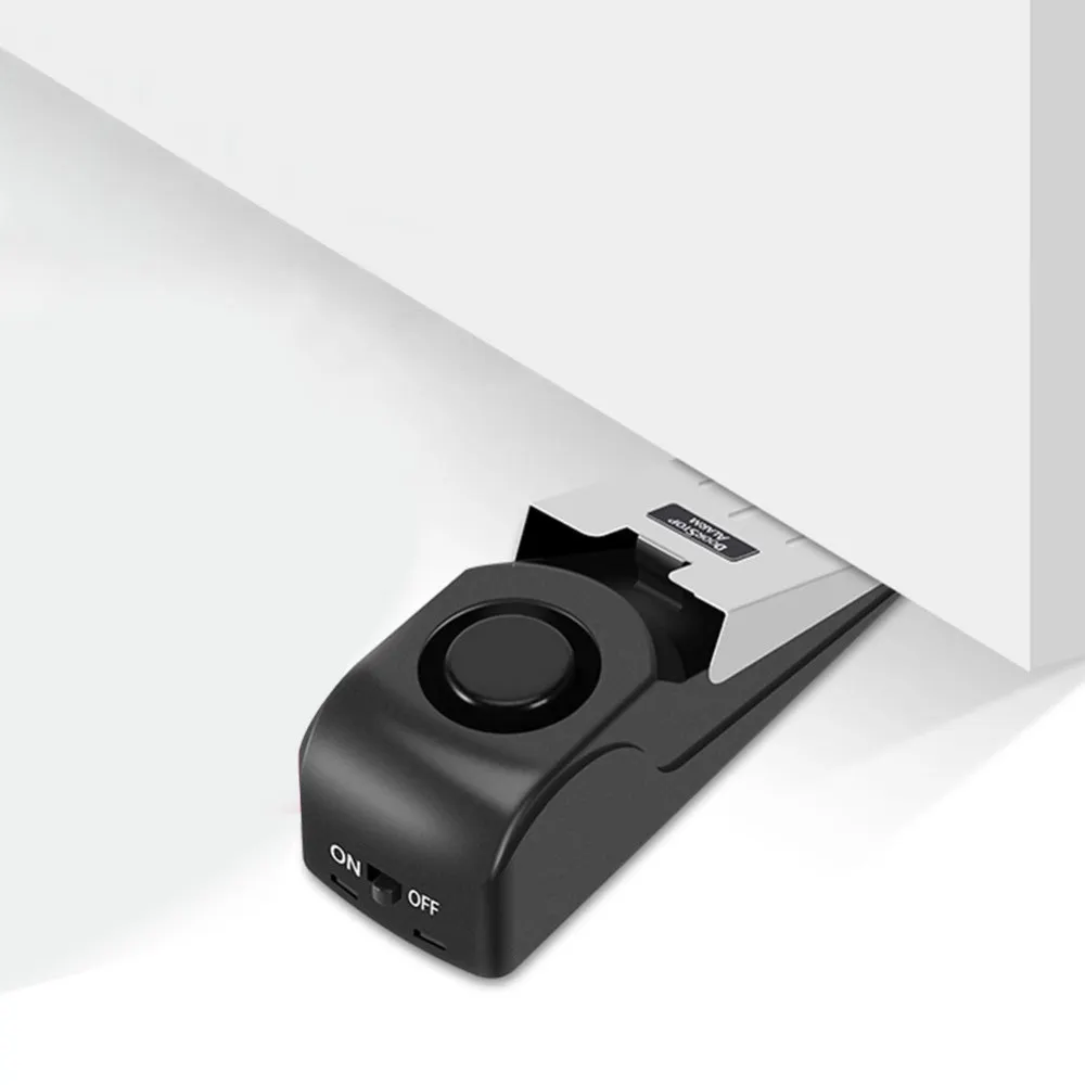 120dB дверной стоп-сигнал, беспроводная домашняя система безопасности для путешествий, портативная безопасность, клин, Alertfor, домашняя пробка, оповещение, блок безопасности, горячая Распродажа