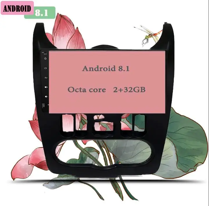 8.1 2G 32G 8core Автомобильный мультимедийный плеер T8 Android 8,1 для Renault Logan 2009-2013 Sendero Dacia Logan 2008-2012 Duster Sandero головное устройство - Цвет: 8.1 2G 32G 8core