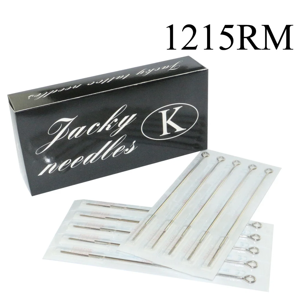 Татуировочные иглы 15RM круглые профессиональные Одноразовые стерилизованные