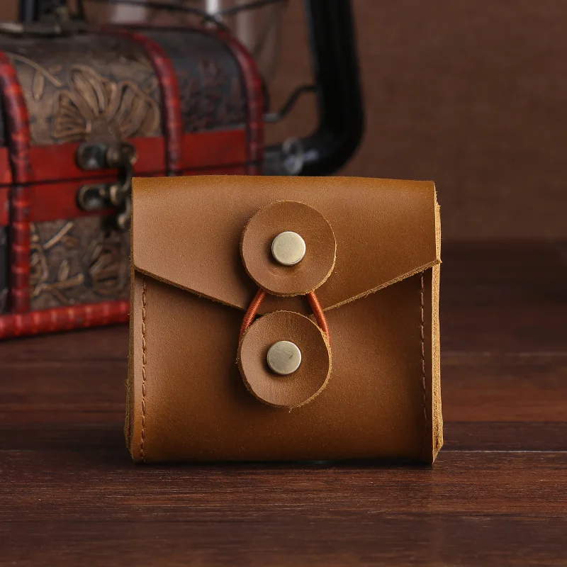 Мини-сумка из коровьей кожи в стиле ретро дорожный органайзер для хранения