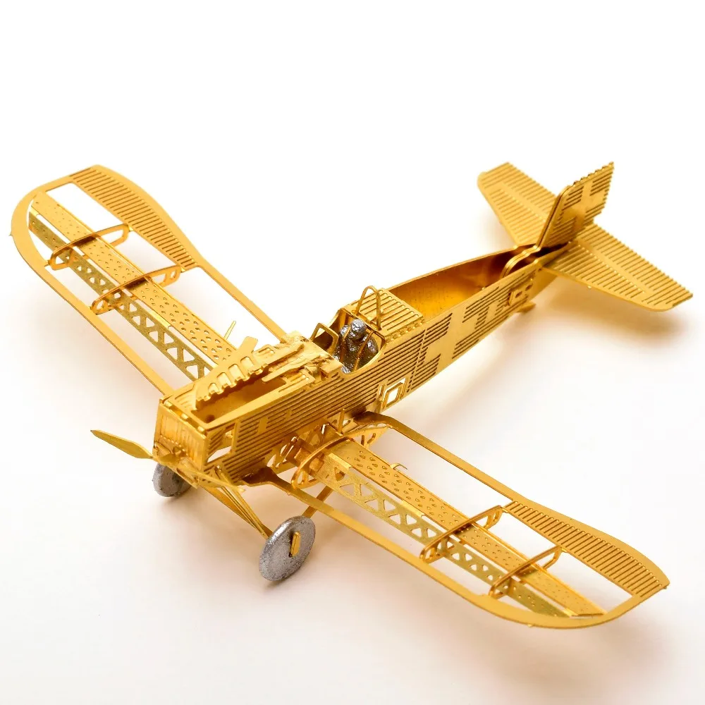 1/160 Junkers D.I J9 Scale Brass Etched Model Kit 1917 Airplane 3D DIY Metal Puzzle Miniature Toy Adult Hobby Splicing Science |
