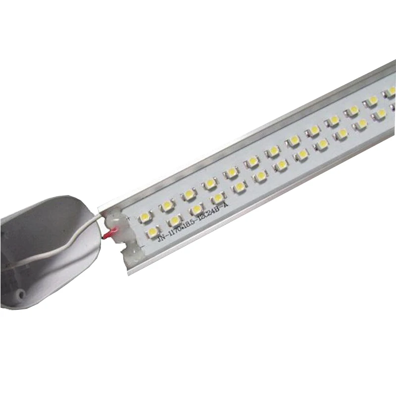 FEDEX КОРАБЛЬ T8 LED Трубки 28 ФУТА Вт 2800LM SMD2835 Светодиоды Лампа 4 футов 1.2 м Двойной ряд