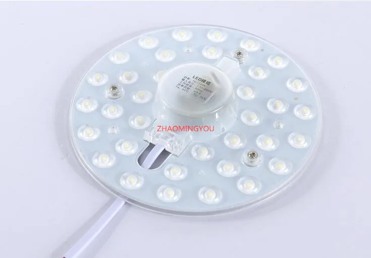 YON светодиодный круглый кольцевой светильник SMD2835 12 Вт 18 Вт 24 Вт 36 Вт Светодиодный круглый потолочный декоративный потолочный светильник AC 220 В 230 в 240 В светильник