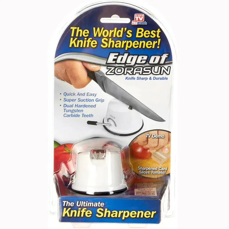 ZORASUN Кухня точилка для всех Вид из ножи строгальные оригинальный посылка ООН