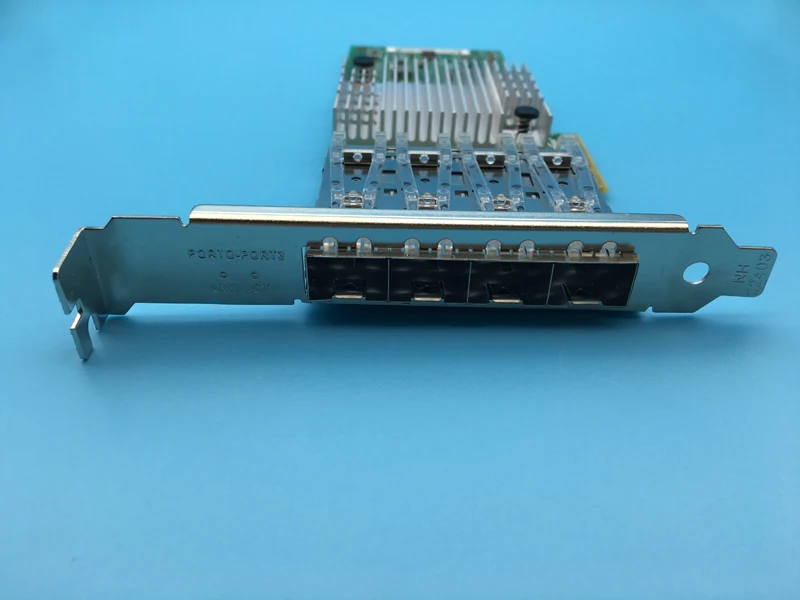 Новая сетевая карта I350 4SFP PCI E x4 F4 Gigabit четырехпортовый Серверный Сетевой адаптер