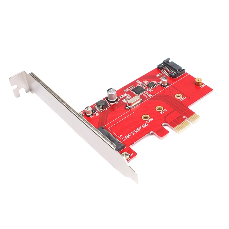 Новый NGFF M.2 B Ключ SSD SATA 3 0 Combo PCI-E Mini Card адаптер PCI Express драйвер преобразователя #76780 |