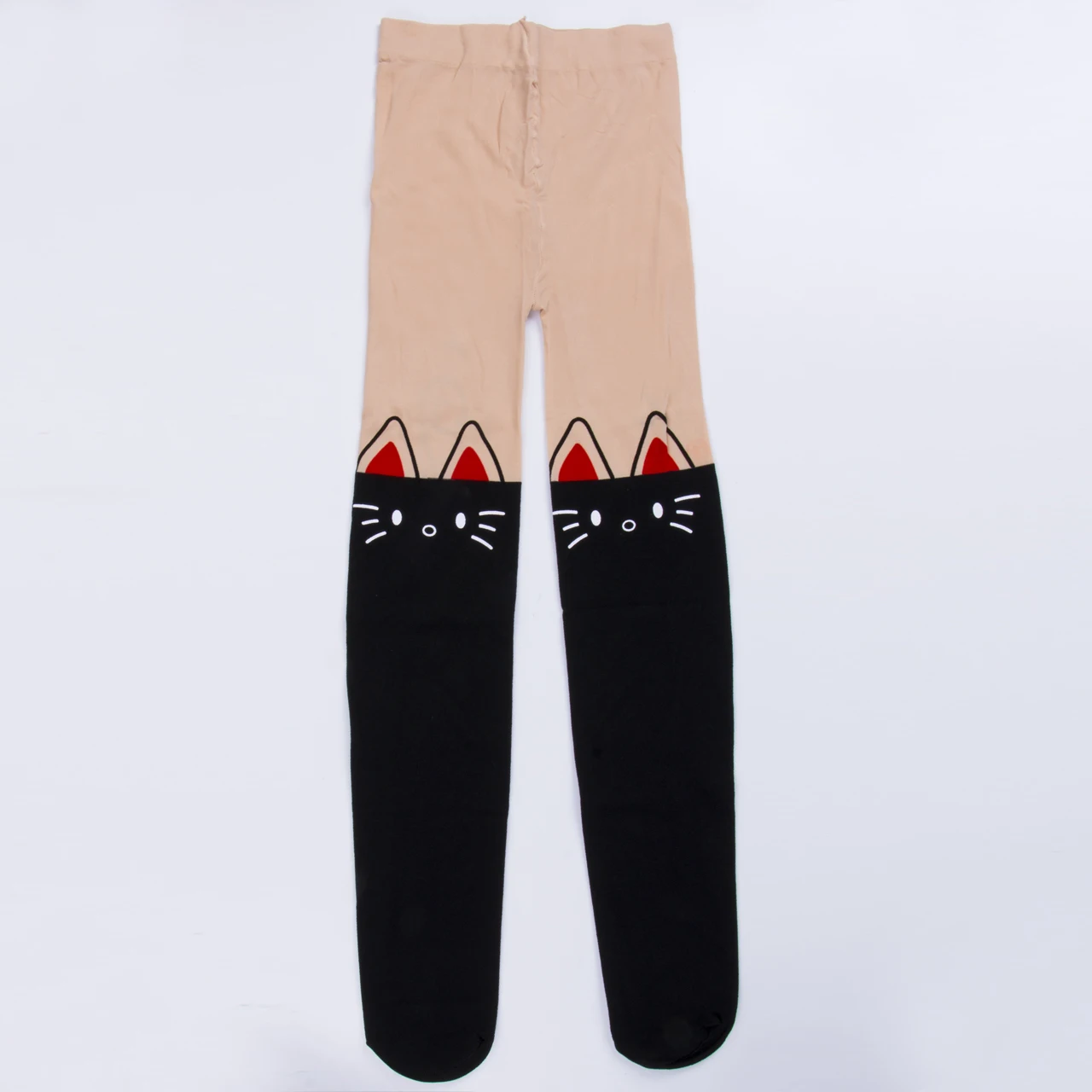 Чулки для маленьких девочек Модные Плотные однотонные детские чулки с милым