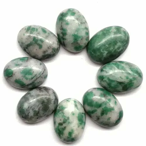 (12 шт./лот) оптовая продажа Овальный Кабошон из натуральной канадской нефриты 18x13x7