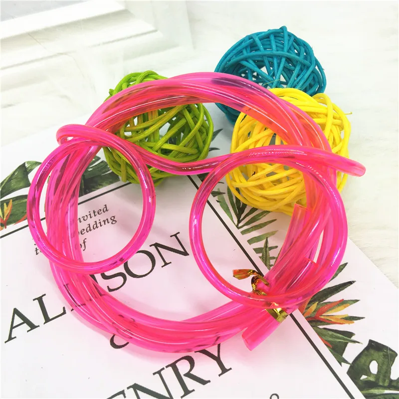 10 шт. забавные мягкие питьевые соломенные очки для глаз Новинка игрушка подарок