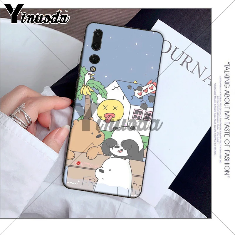 A8 Yinuoda Мы Голые Медведи Прекрасный мультфильм DIY чехол для телефона с рисунком для huawei P10 plus 20 pro P20 lite mate9 10 lite honor 10 View 10 - Цвет: A8