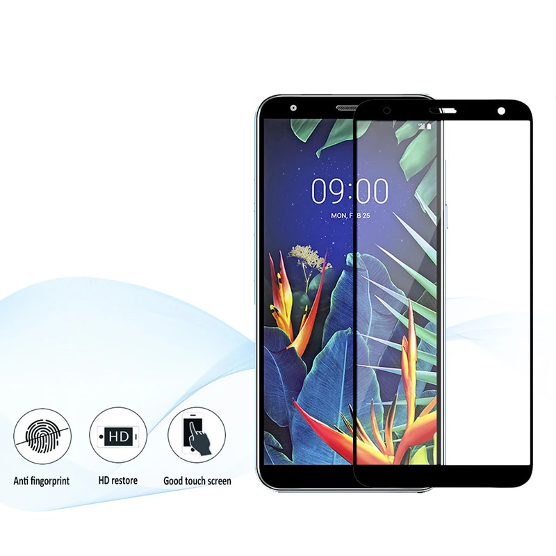 Полностью клеящееся закаленное стекло с полным покрытием для LG K40 K12 Plus Защитная