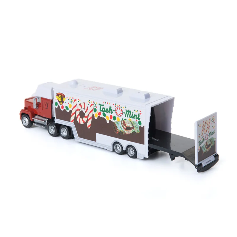 Disney Pixar Cars 2 3 игрушки № 35 грузовик молния McQueen Джексон шторм Рамирез Мак дядюшка 1:55 литой модельный автомобиль игрушка детский подарок