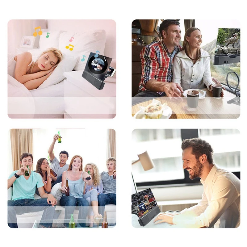 L2 Big Screen Mobile Phone Visual Enjoyment In 3D Amplifier 12 Inch |