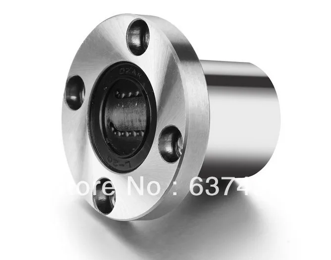 

200pcs/lot LMF6UU 6mm round flanged linear bearings