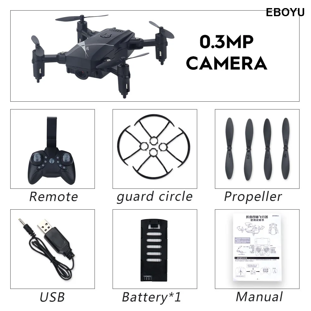Black 30W WiFi Cam LF602 2,4G HZ мини складной Радиоуправляемый Дрон с 2.0MP/0.3MP WiFi FPV камерой удерживающий высоту Безголовый режим один ключ возврат Радиоуправляемый квадрокоптер - Цвет: Black 30W WiFi Cam