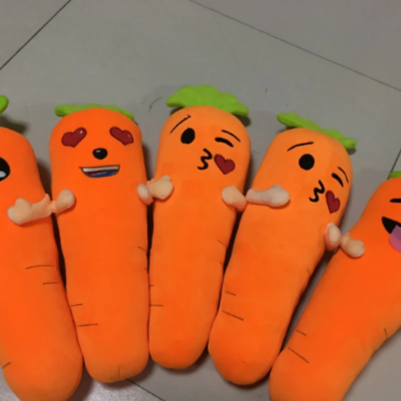 45 см Kawaii морковь мягкие плюшевые животные Мультяшные детские игрушки для девочек