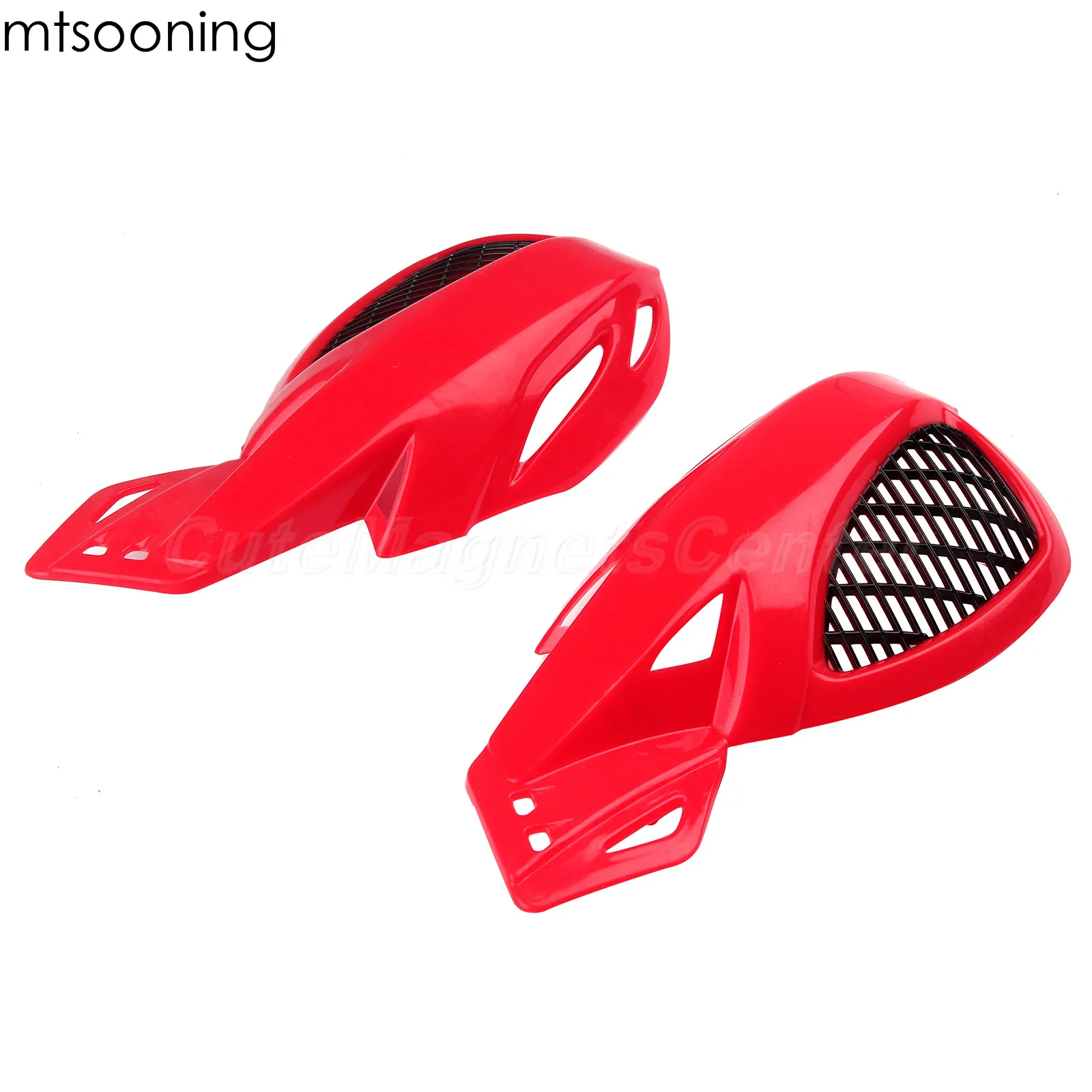 Mtsooning Красный 22 мм руль для мотоцикла ручной Защитный протектор Honda Yamaha KTM SX EXC XCW SMR