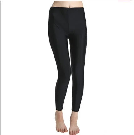 Men Women Surfing Leggings Swim Tights Surf Wetsuit Diving Swimming Pants UPF 50+ Rash Guard Breathable Swim Pants