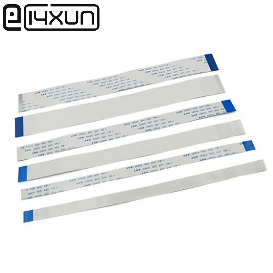 EClyxun 100 шт./лот 10Pin Гибкий плоский кабель FFC тип A/B 0 5 мм Шаг AWM 20624 80C 60V длина 8 см 10 15 20
