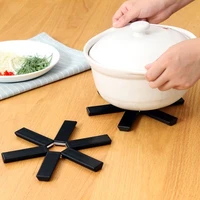 non slip pot pad creative heat eat mat kitchen folded against the hot pad table mat the dishes insulation pad 18 7cm