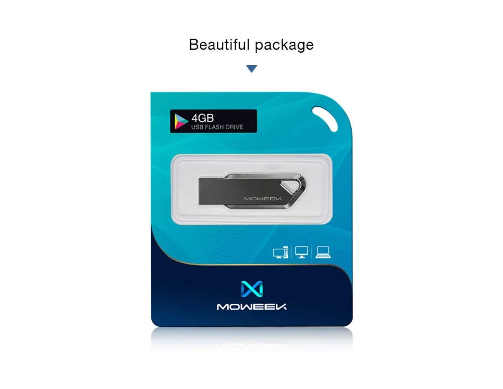 Moweek бизнес USB флэш металлический флеш-накопитель 16 ГБ 32 ГБ 64 ГБ 128 ГБ флеш-диск usb 2,0 cle USB флеш-накопитель 8 Гб usb ключ personalizado логотип