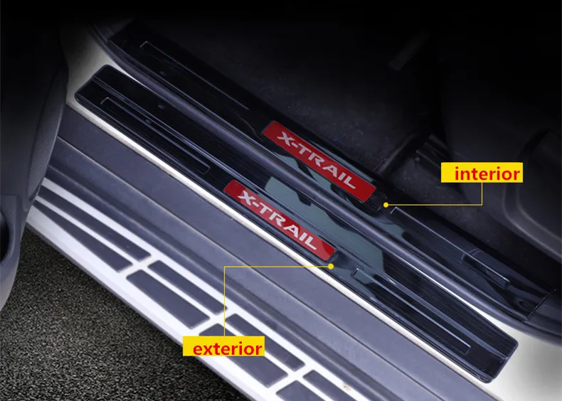Запасные части для порога двери Nissan X trail T32 2014 2019|Хромирование| |