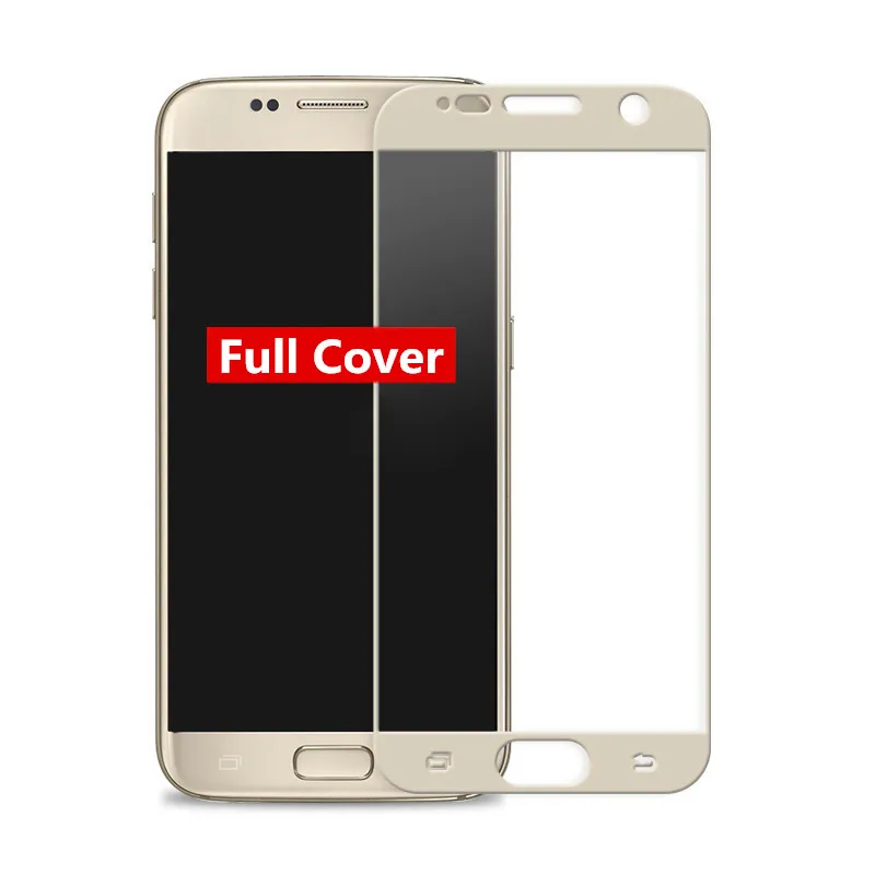 Закаленное стекло MOFi для Samsung S7 защитная пленка экрана Galaxy защита 2.5D с полным