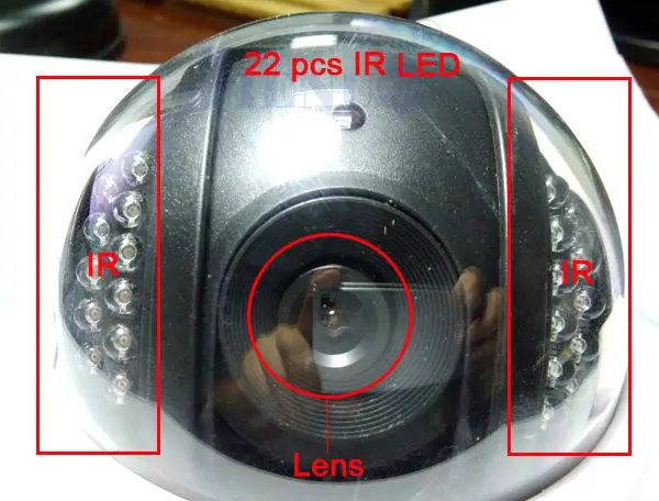 2014 Новое поступление горячая Распродажа бесплатная доставка да инфракрасная Cctv