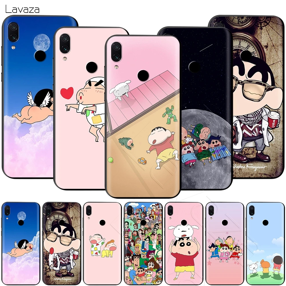 Чехол Crayon Shin-chan для Xiaomi Redmi Note 8 9 S K30 Pro MAX 3 6 SE A1 A2 A3 10 Lite Plus 8A F1 |
