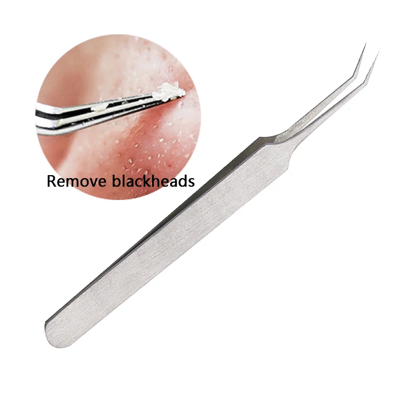 style C 1cps 7style Blackhead Extractor Black Dots Cleaner Acne Blemish Remover Needles Set Black Spots Pore Cleanser Tool Comedone Extractor - Цвет: style C 1cps