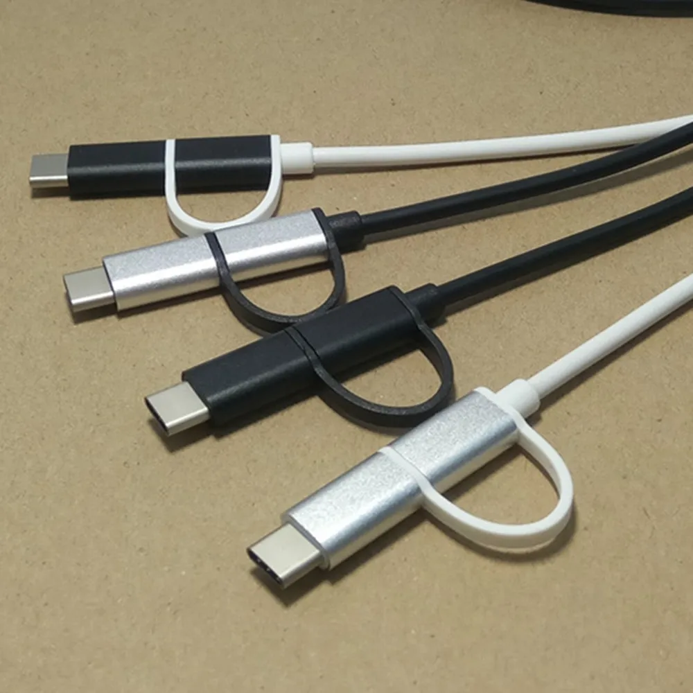 

Micro USB Cable 2 in 1 Charging for Samsung s9 plus USB Type C Cable 1m