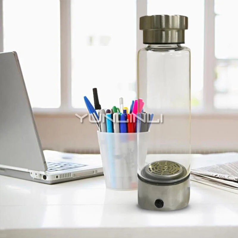 330ml Hydrogen Rich Water Cup High Borosilicate Glass Healthy Alkalescence QMS-202P | Бытовая техника
