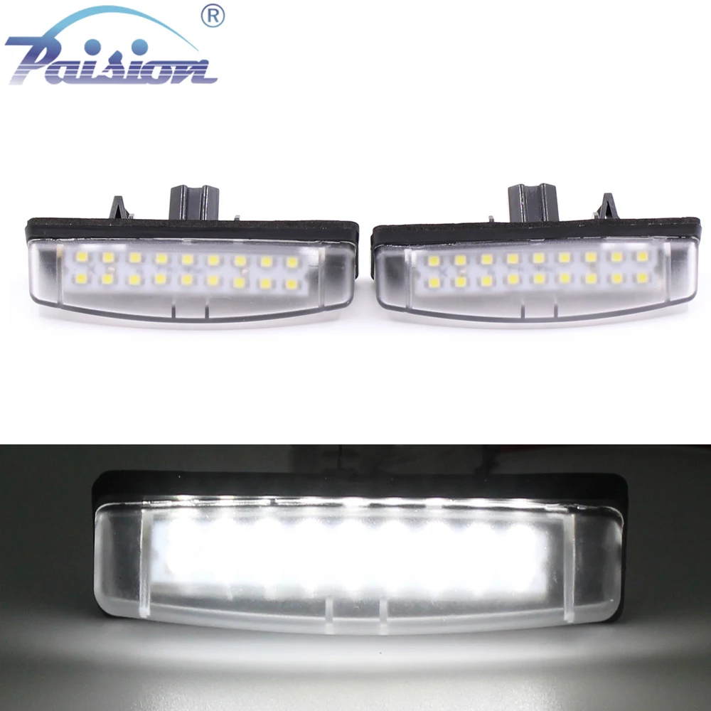 2x 18SMD безотказный светодиодный номерной знак для Mitsubishi Colt plus Grandis 03 Now|license plate
